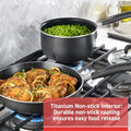 Signature  12 Piece Non-Stick Pots & Pans, Oven Broiler Safe 350F,