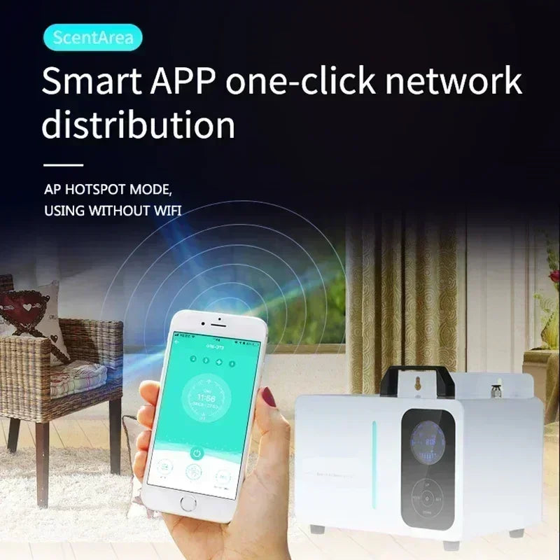 Smart WIFI  Essential Oil & Perfume Diffuser & HVAC Systems