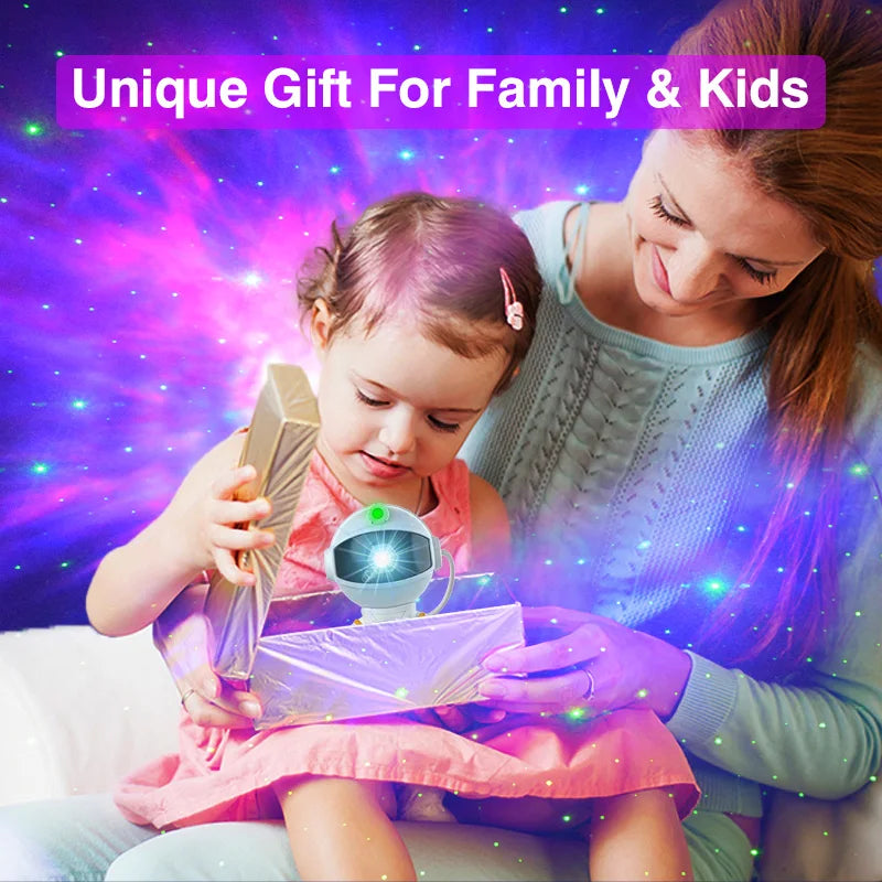 Astronaut Projector Galaxy Starry Night Lights LED Nebula Lamp