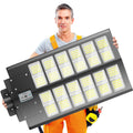 6000-watt waterproof solar street lights. with Dusk-to-Dawn auto on & off Motion Sensor