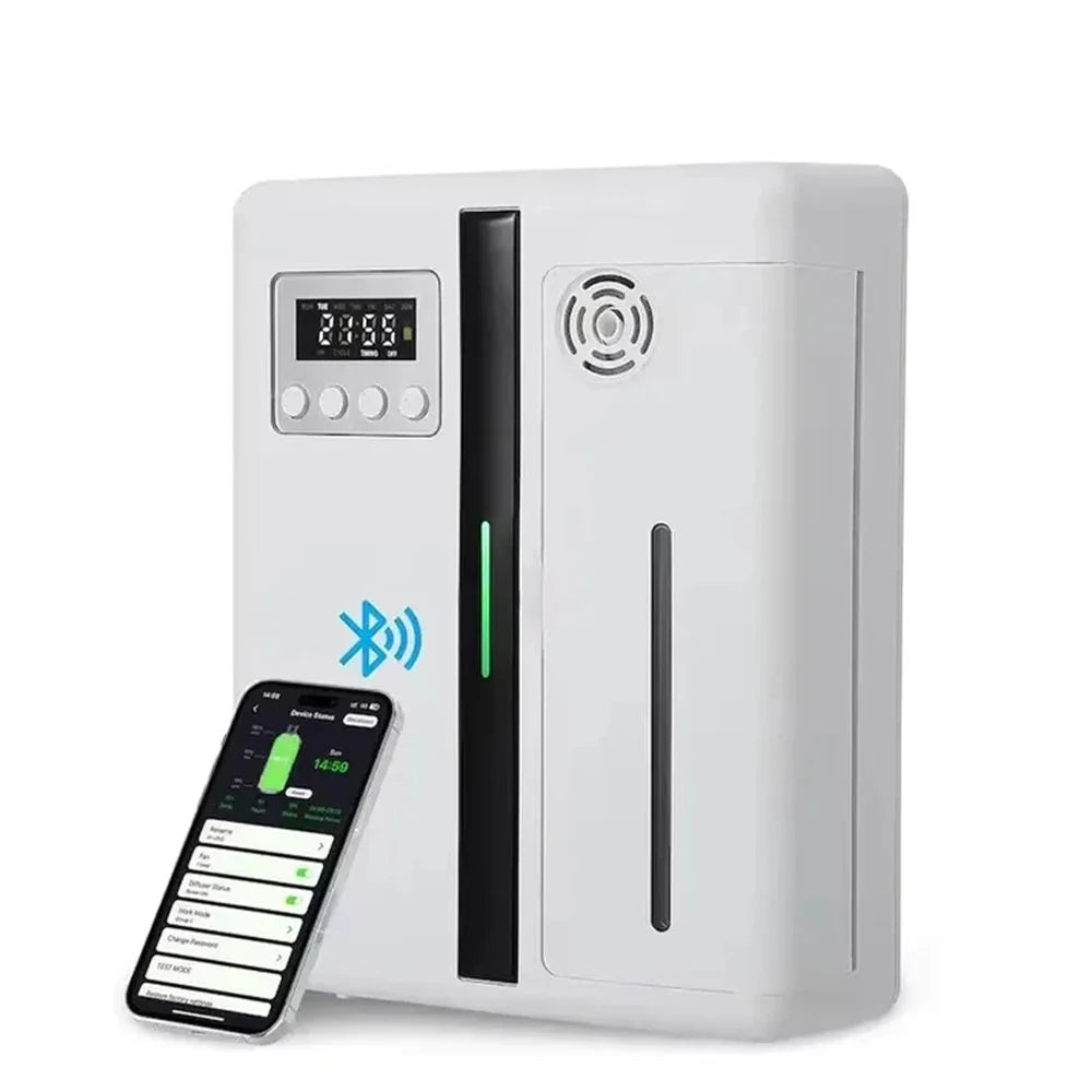 Wall Mounted Aroma  Diffuser With Bluetooth & Essential Oil Fragrance