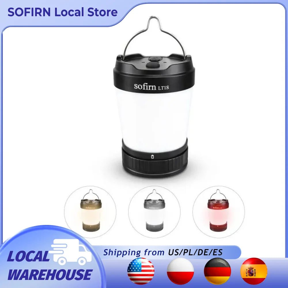 USB C 21700 Rechargeable Lantern & Torch with power Bank