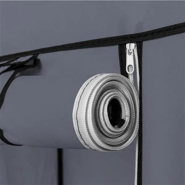 69" Portable Clothes Closet Wardrobe Storage Organizer with Non-Woven Fabric  Extra Strong and Durable