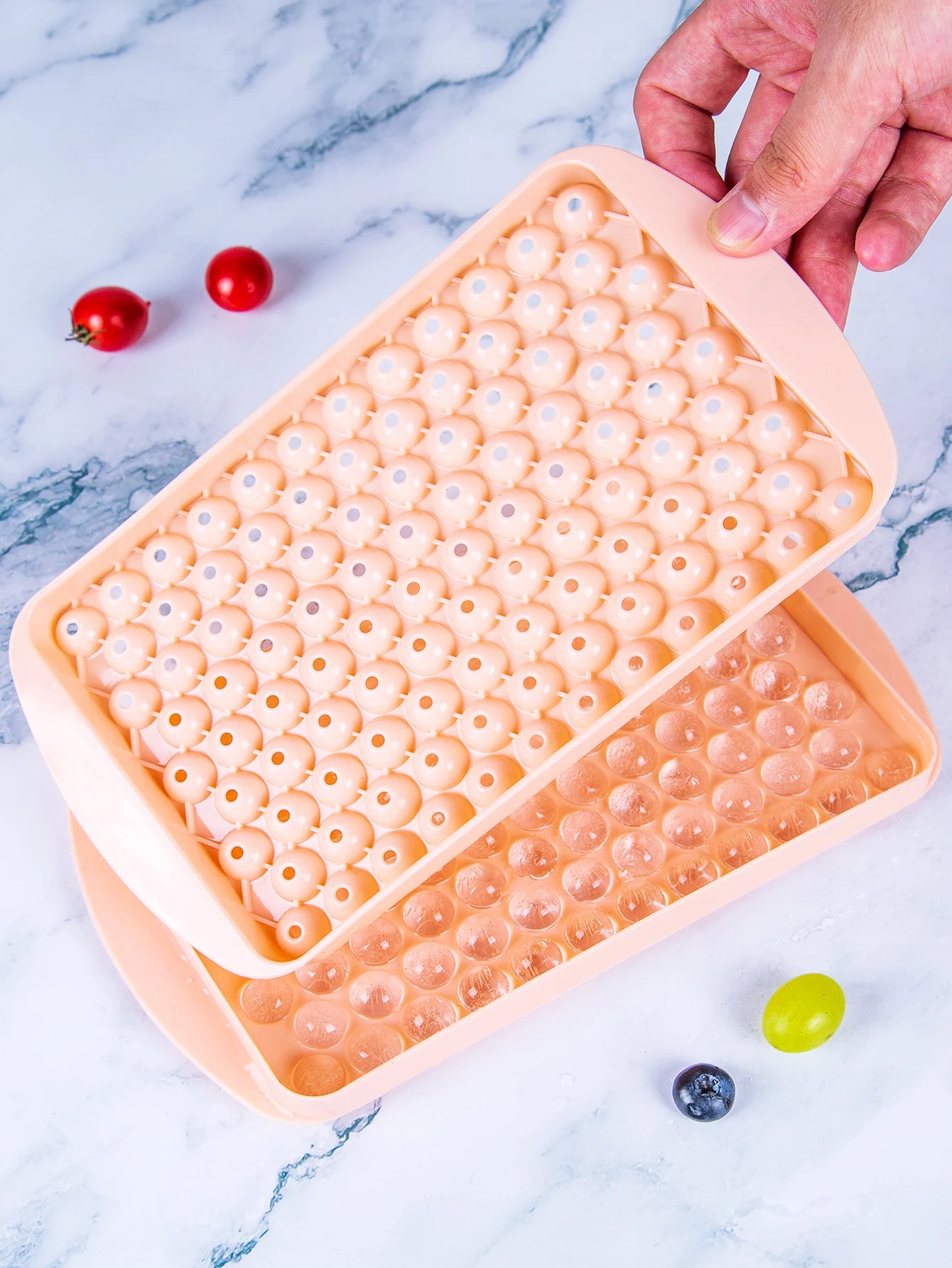 Mini Round Ball Ice Cube Tray 104 Holes