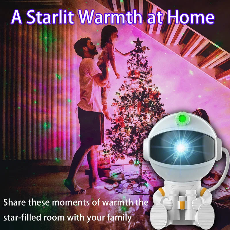 Astronaut Projector Galaxy Starry Night Lights LED Nebula Lamp
