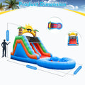 Inflatable water slide  Bounce House bubble pool & 950W Air Blower