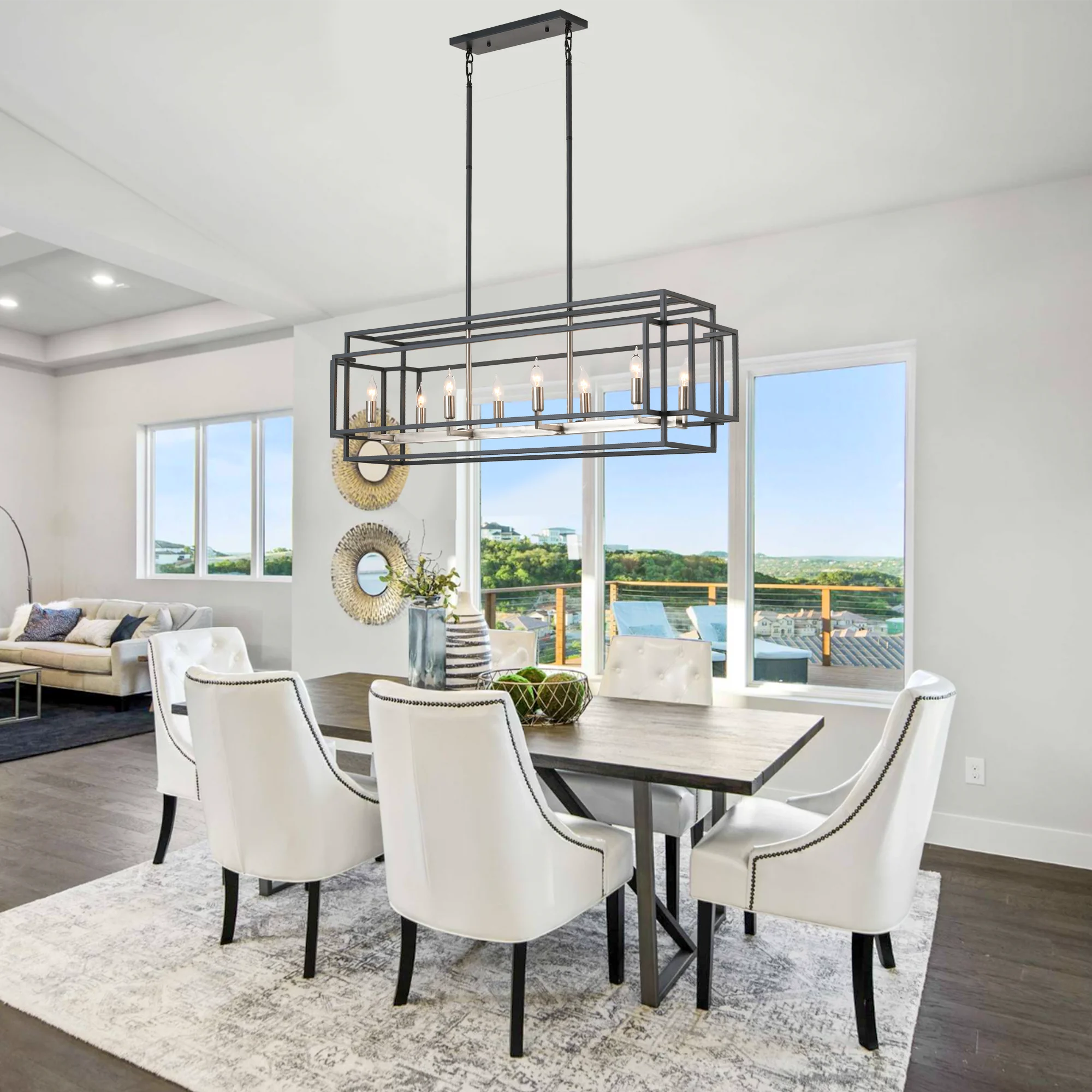 Chandelier for Table Dining Room Kitchen Island Bar Light Pendant  Lusters Luminaires