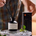 50ml Fireless Aromatherapy Set Freesia Jasmine Fragrance Oil With Reed Diffuser