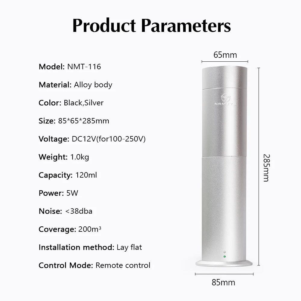 Hotel  300m³ Aroma Essential Oil Fragrance Diffuser for Home & Office