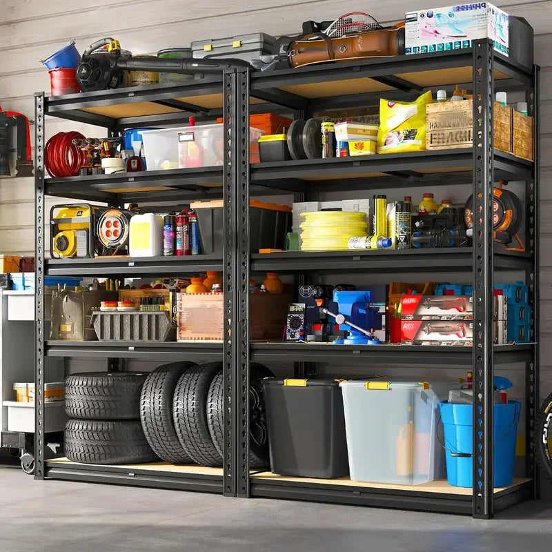 60/72 Inch two-piece set Heavy-duty Metal Storage Rack,