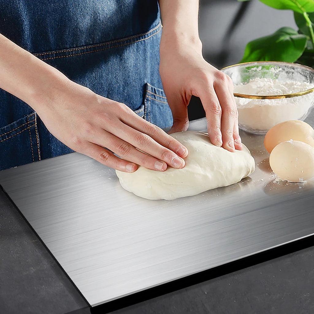 Stainless Steel Cutting Board Butcher Block