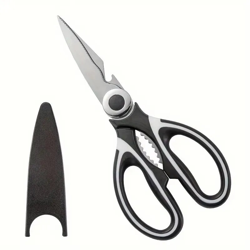 Premium Stainless Steel Kitchen Food Shears Scissors. Multifunction