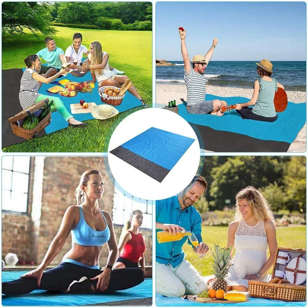 Waterproof portable camping & beach Blanket