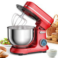 Kitchen Electric Stand Mixer, 1200W 11-Speeds DC Motor, Digital OLED Screen,  with Dough Hook, Whisk