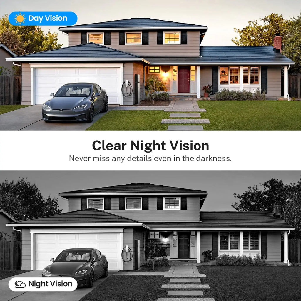 Wireless 2.4G Wi-Fi Video Doorbell Camera with Two-Way Audio, AI Motion Detection, Night Vision, Cloud Storage,