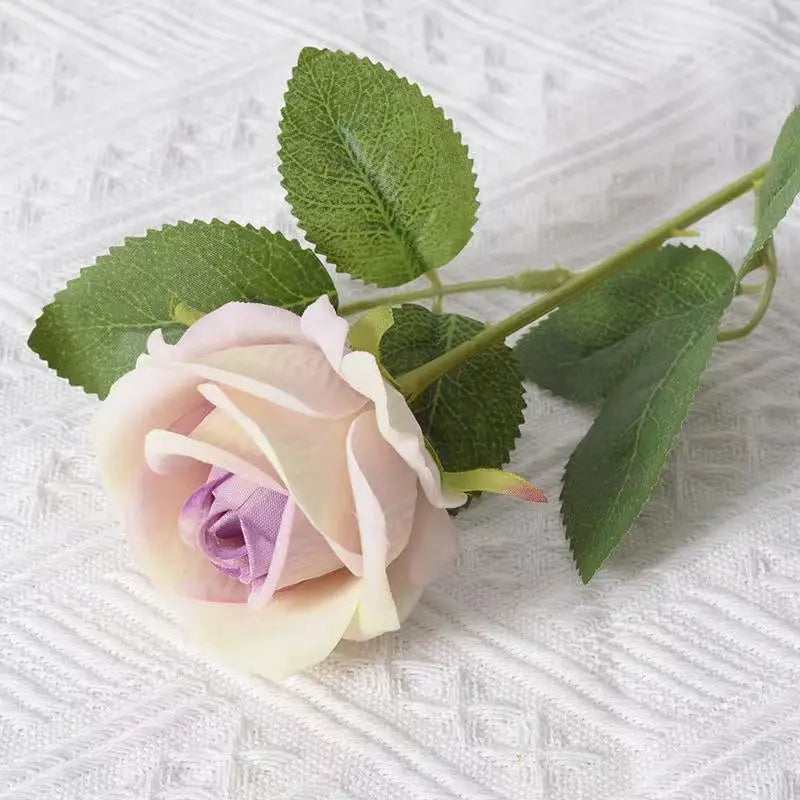 1/5/10/20pcs Artificial  Realistic Fake Rose Flowers