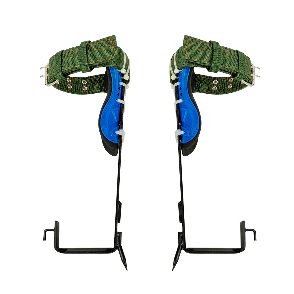 Tree Climbing Spikes Kit with Safety Belt Harness 220lbs Ergonomic Climbing Gear Arborist Aider Tool