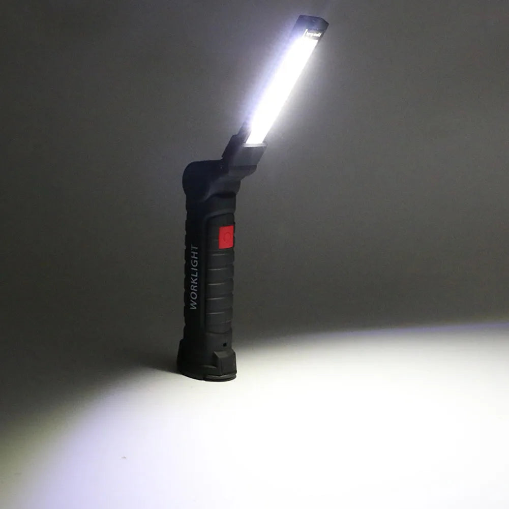 COB LED  Rechargeable Torch Waterproof Work Light Magnetic Lantern