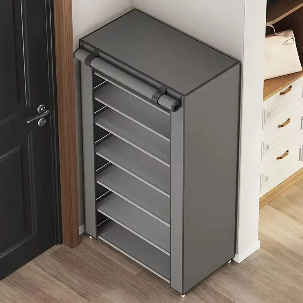 Shoes Organizer Rack Multilayer Dustproof  Storage Space-saving