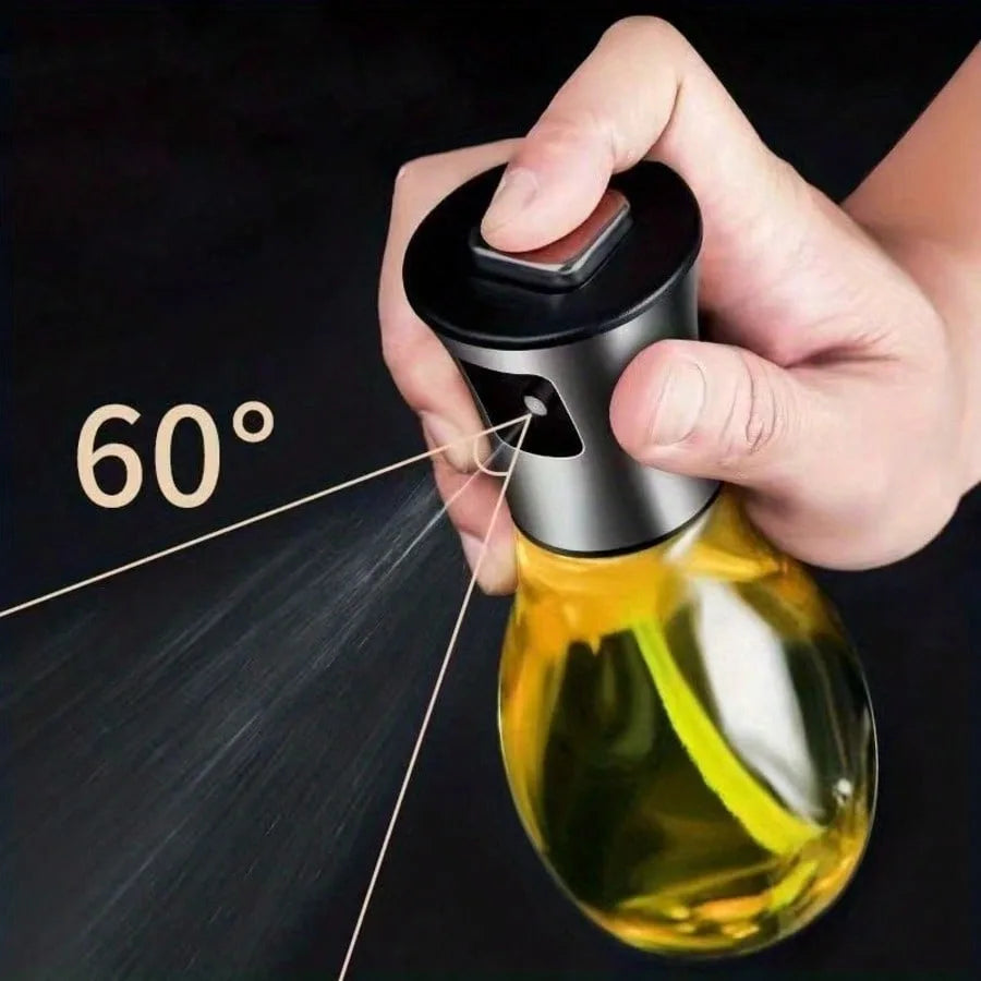 200ml,  304 Stainless Steel Mister & Glass, oil Spray with Funnel