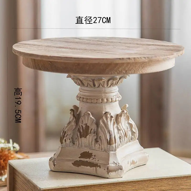French Wood Tray Multifunctional  Vintage Carved Tray