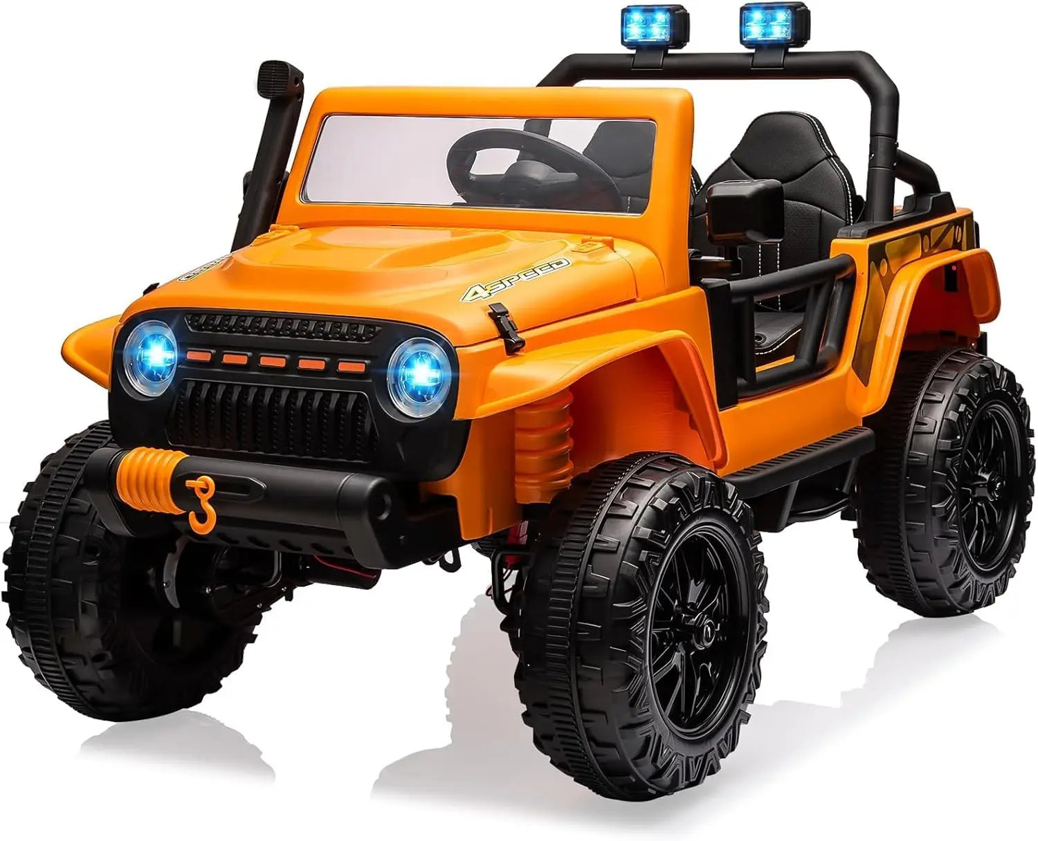 24V 2 Seater Ride Electric Truck with Remote Control w/ 4-Wheel Suspension