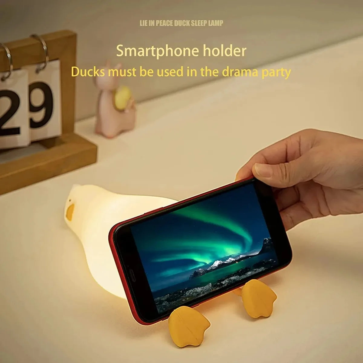 Cute Animal LED Night Light Rechargeable Dimmable Silicone  Lamp for kids