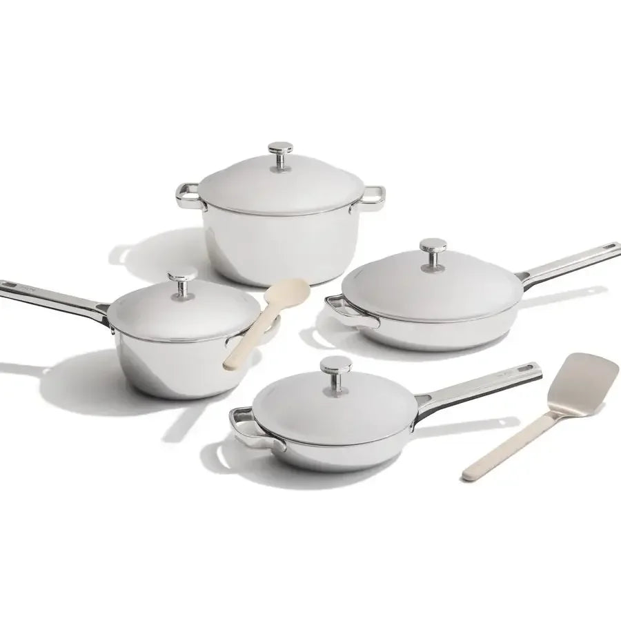 Titanium Pro Cookware Set 10 Piece Non  Toxic, No Coating