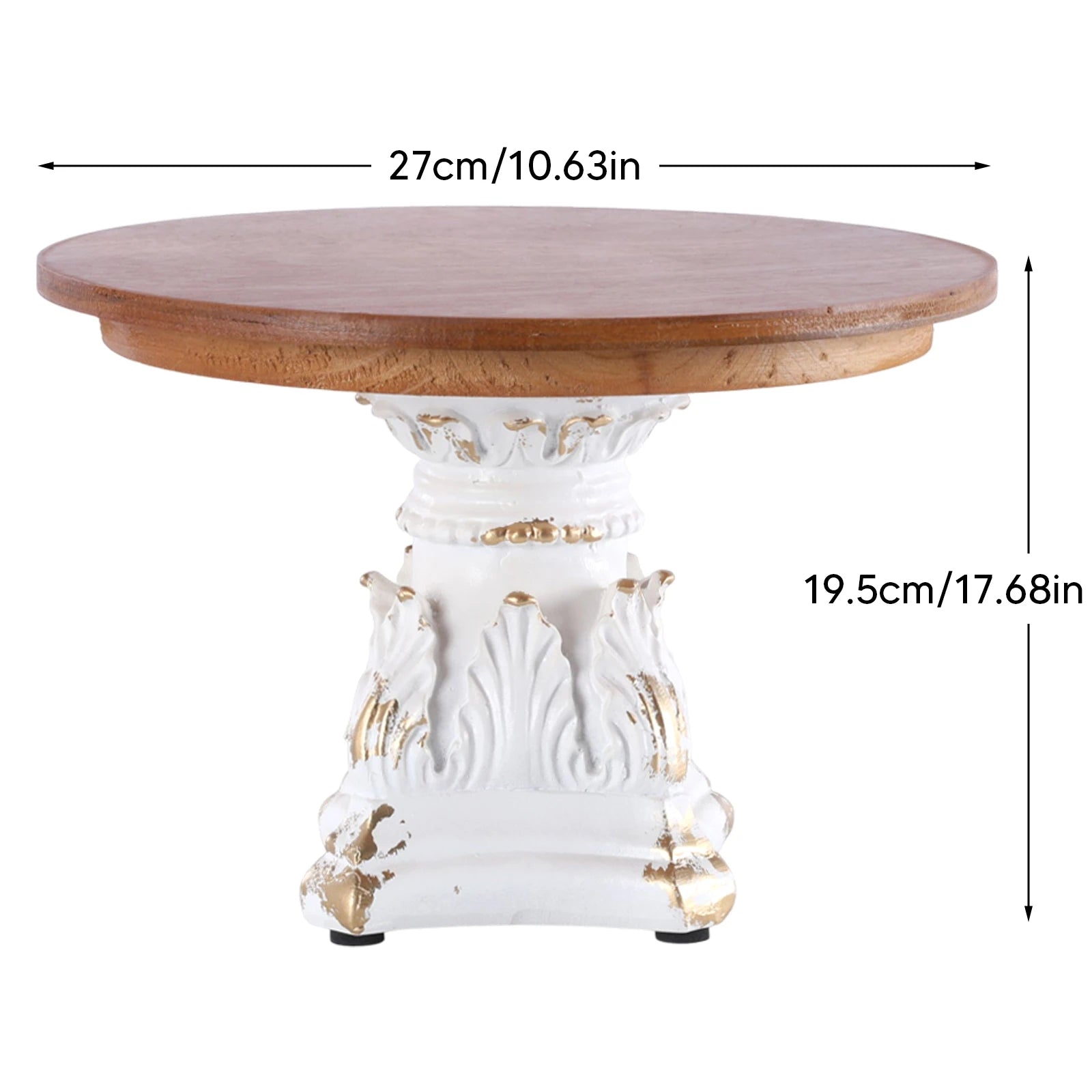 French Wood Tray Multifunctional  Vintage Carved Tray